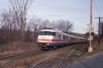 Amtrak #68 Adirondack on D&H at Ushers Rd